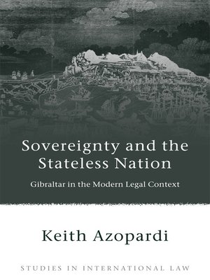 cover image of Sovereignty and the Stateless Nation